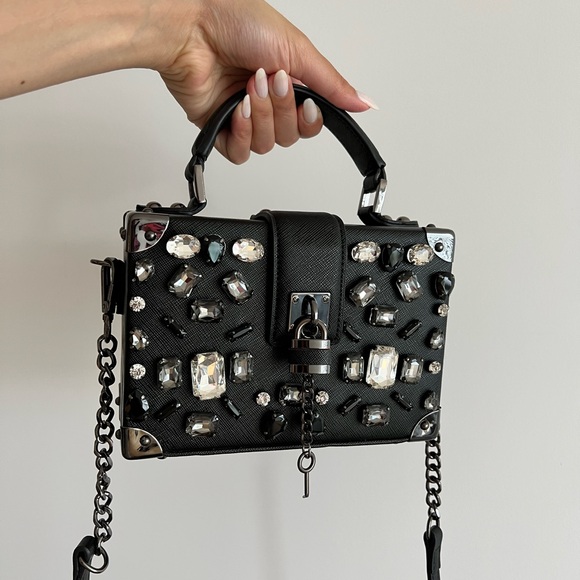 Bejeweled box Bag - Picture 1 of 5